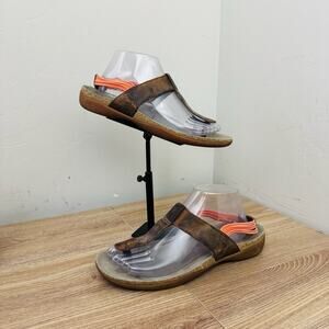 Keen Dauntless Posted Brown Leather Sandal Women’s Size 9